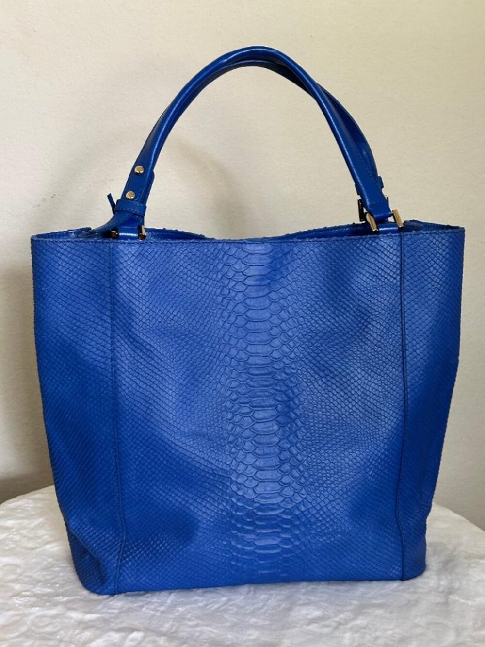 NWT POUR LA VICTOIRE NOUVEAU LEATHER TOTE $475 MSRP - Picture 2 of 8